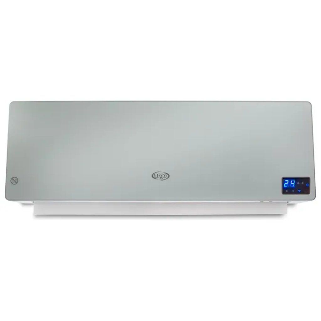 ARGOCLIMA Chic 2000 W – Riscaldatore elettrico da parete con Wi-Fi, argento ARGOCLIMA Chic 2000 W – Riscaldatore elettrico da parete con Wi-Fi, argento
