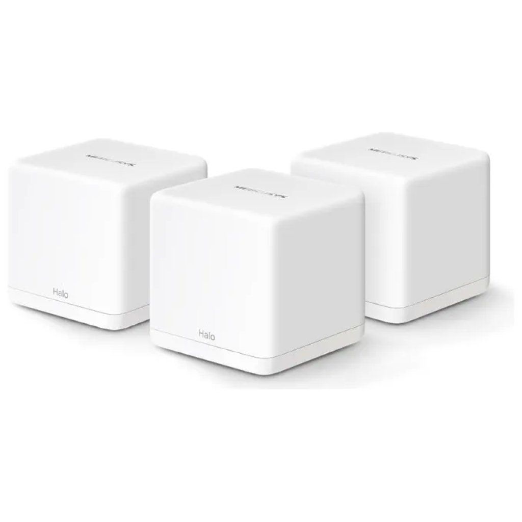 Mercusys Halo H60X Sistema Mesh Wi-Fi 6 AX1500, confezione da 3 unità
