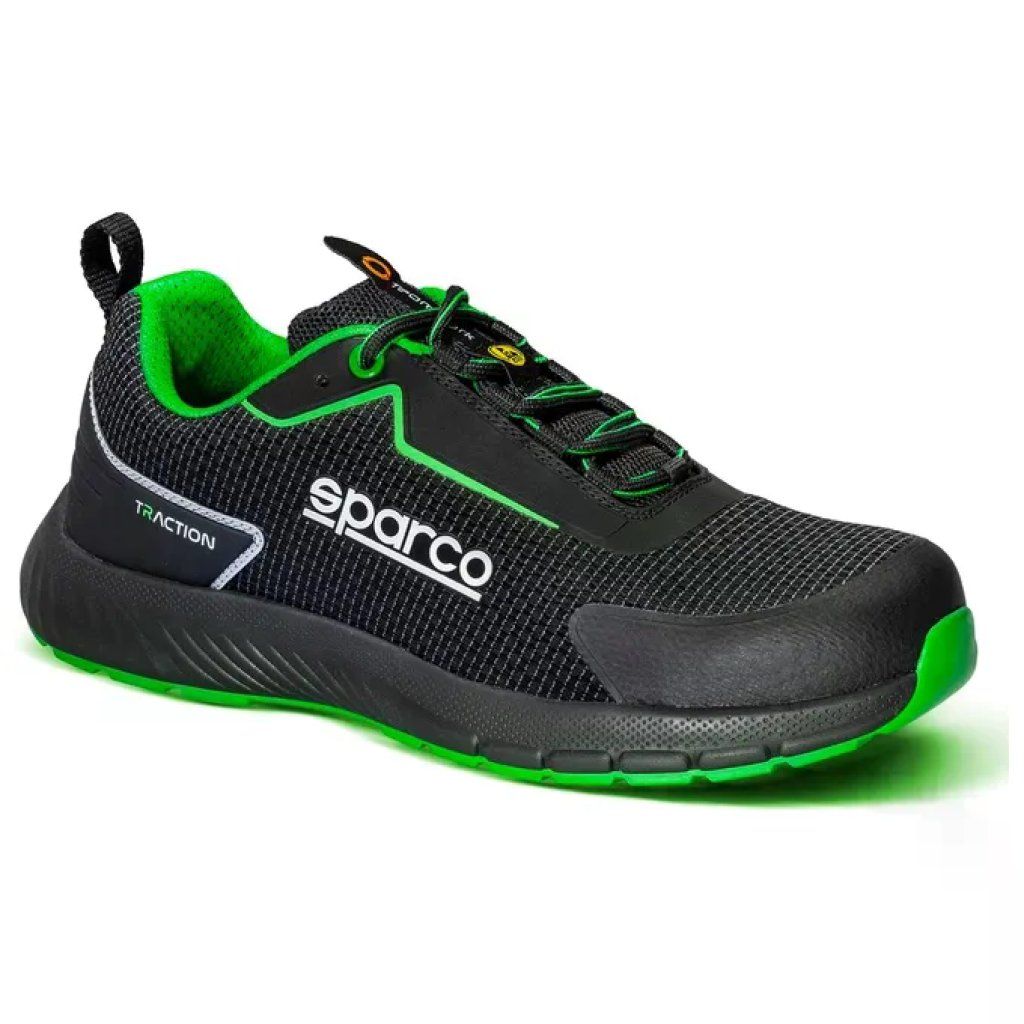 Sparco Traction Sanyo S1PS – Scarpe antinfortunistiche ESD Sparco Traction Sanyo S1PS – Scarpe antinfortunistiche ESD