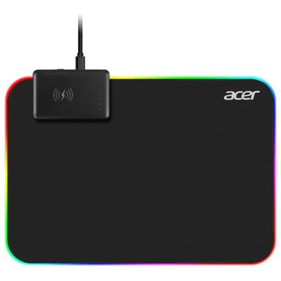 Acer GLOW-GMP1000 Tappetino Mouse Gaming RGB LED 350x250 mm Illuminato USB 2 Acer GLOW-GMP1000 Tappetino Mouse Gaming RGB LED 350x250 mm Illuminato USB 2