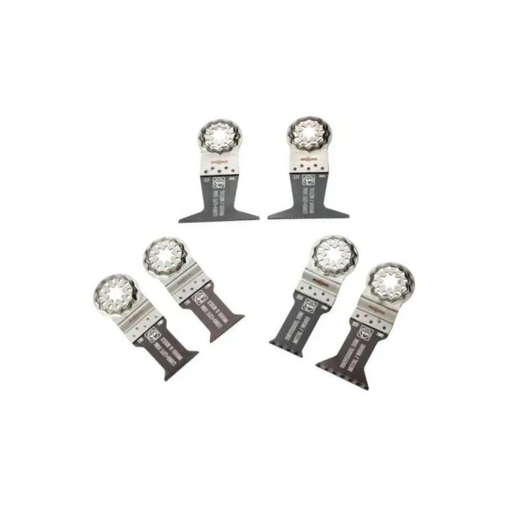 FEIN 35222967010 – Set 6 lame E-Cut Starlock per legno e metallo FEIN 35222967010 – Set 6 lame E-Cut Starlock per legno e metallo