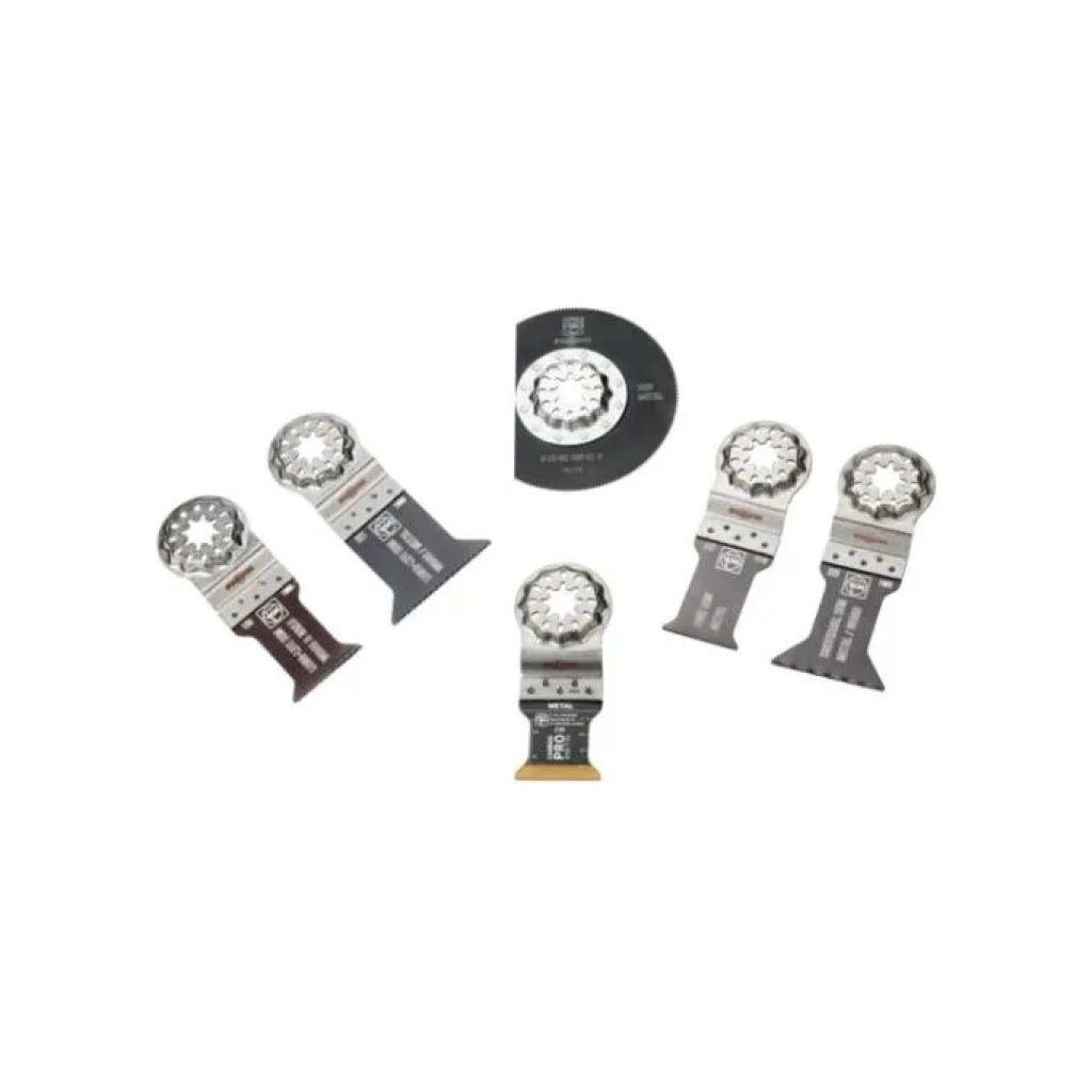 FEIN Best of Starlock Metal – Set di 6 lame per utensili multifunzione