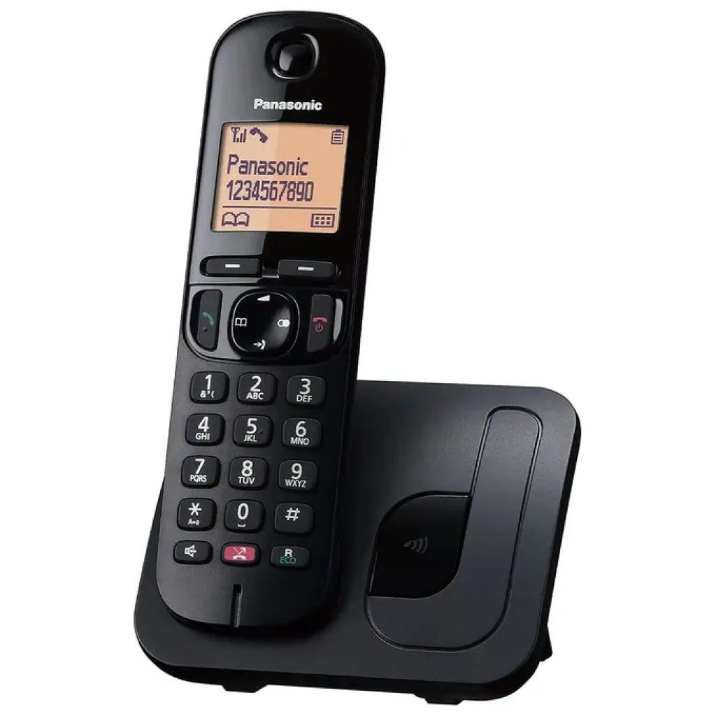 Panasonic KX-TGC250JTB Telefono Cordless DECT Nero