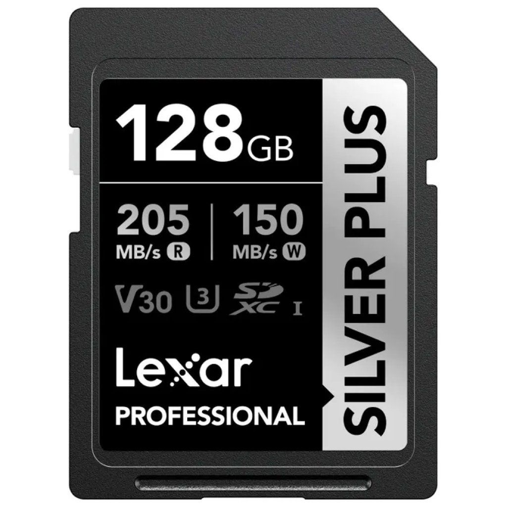 Lexar Professional SILVER PLUS SDXC 128 GB UHS-I U3 V30