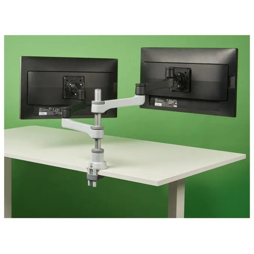 R-Go Tools Zepher 4 – Braccio doppio per monitor fino a 26”