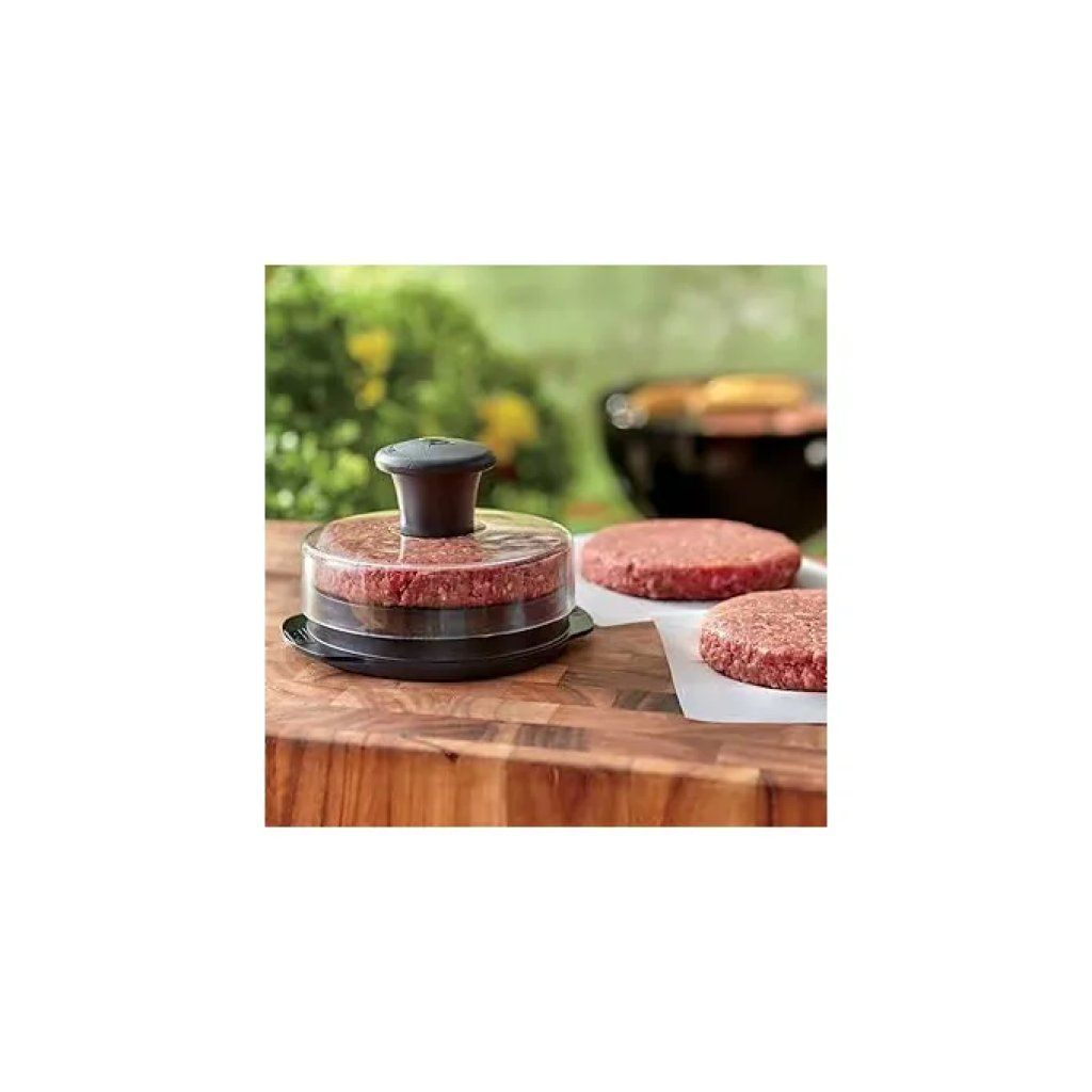 Weber Pressa per Hamburger in Acciaio Inossidabile
