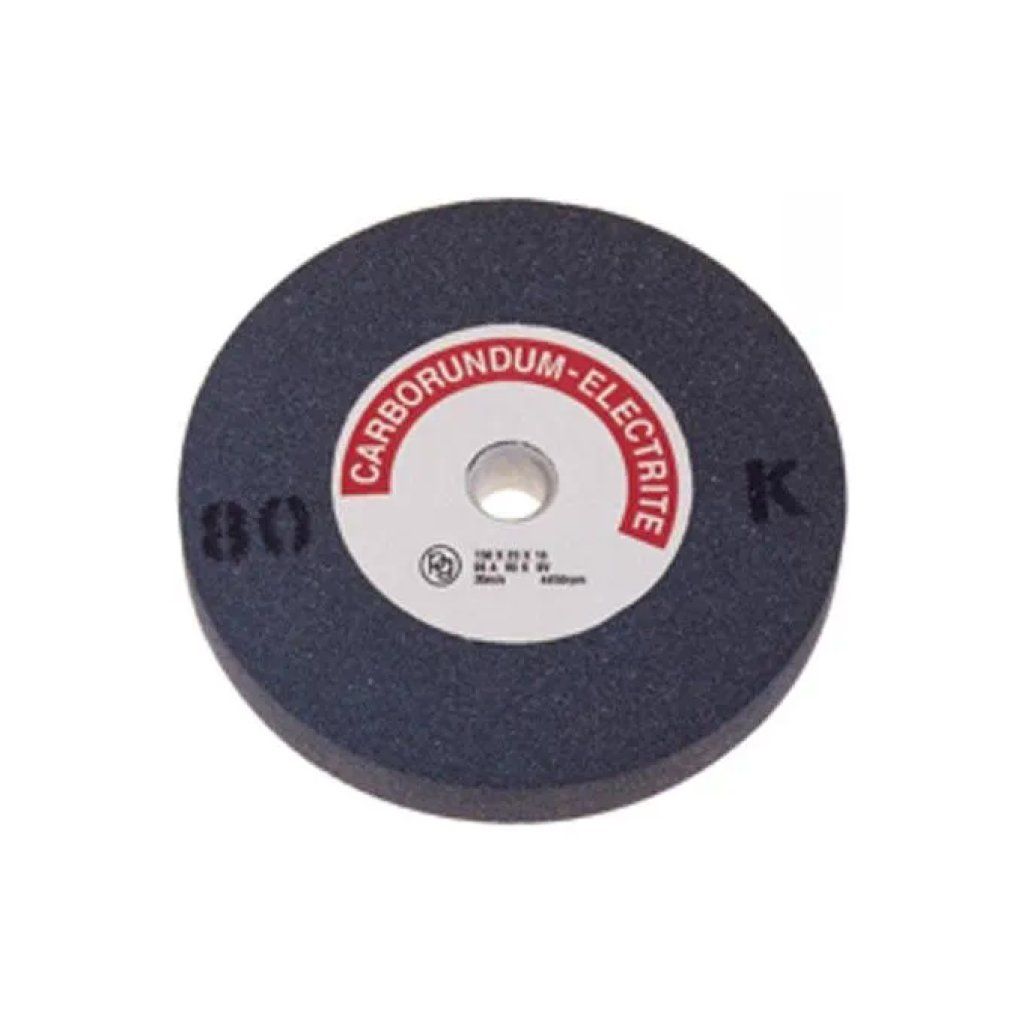 PG 404.00 Mola Abrasiva al Corindone Grigio A96 10 cm, Foro 13 mm, Grana 80