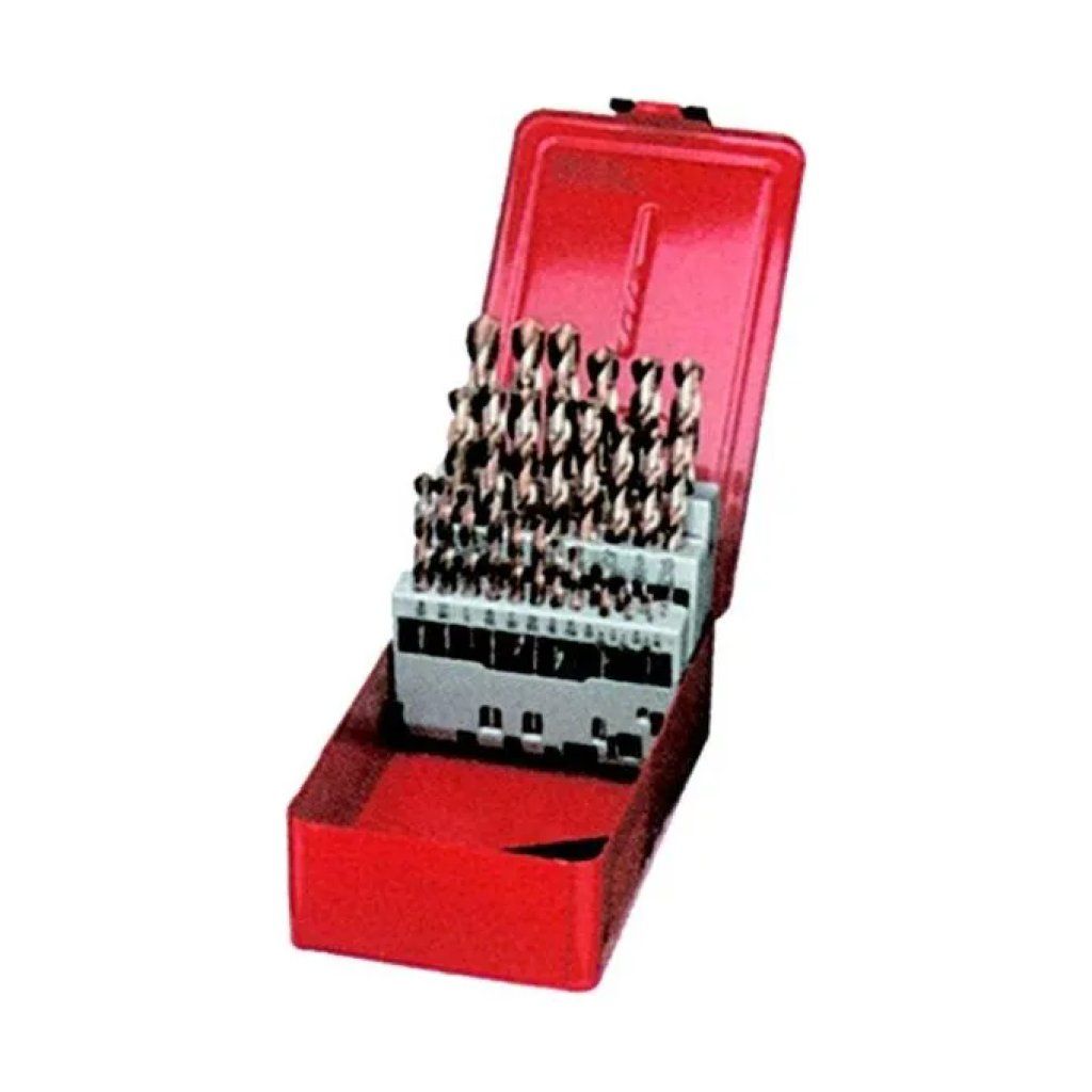 Dormer 0385418 – Set 19 Punte HSS TiN da 1 a 10 mm Dormer 0385418 – Set 19 Punte HSS TiN da 1 a 10 mm