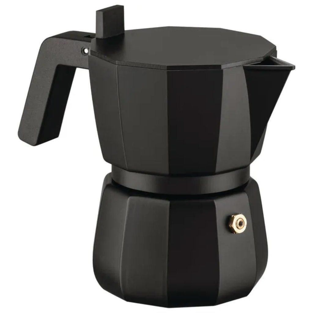 Alessi Moka Espresso 3 Tazze Nera 150 ml – David Chipperfield Alessi Moka Espresso 3 Tazze Nera 150 ml – David Chipperfield