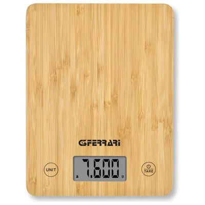 G3 Ferrari Bilancia da Cucina Elettronica in Bamboo, Portata 10 kg G3 Ferrari Bilancia da Cucina Elettronica in Bamboo, Portata 10 kg
