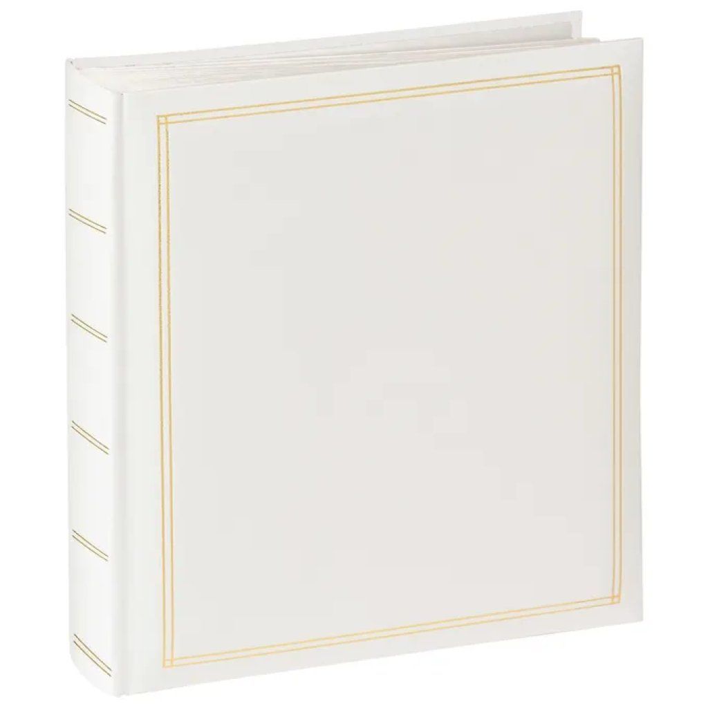 Walther Monza Album Fotografico Autoadesivo Bianco, 100 Pagine, 33 × 34 cm Walther Monza Album Fotografico Autoadesivo Bianco, 100 Pagine, 33 × 34 cm