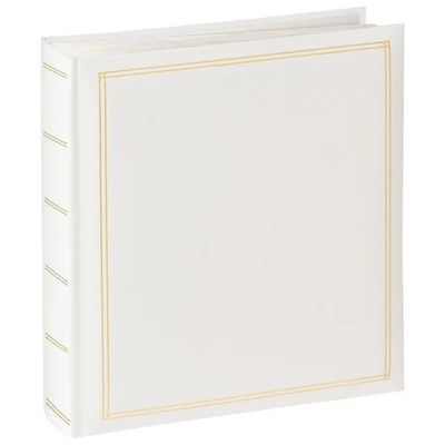 Walther Monza Album Fotografico Autoadesivo Bianco, 100 Pagine, 33 × 34 cm Walther Monza Album Fotografico Autoadesivo Bianco, 100 Pagine, 33 × 34 cm