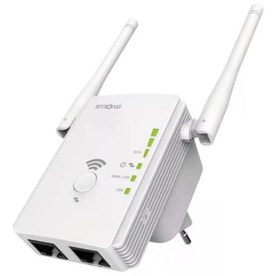 STRONG REPEATER300V2 Ripetitore Wi-Fi 300 Mbps STRONG REPEATER300V2 Ripetitore Wi-Fi 300 Mbps