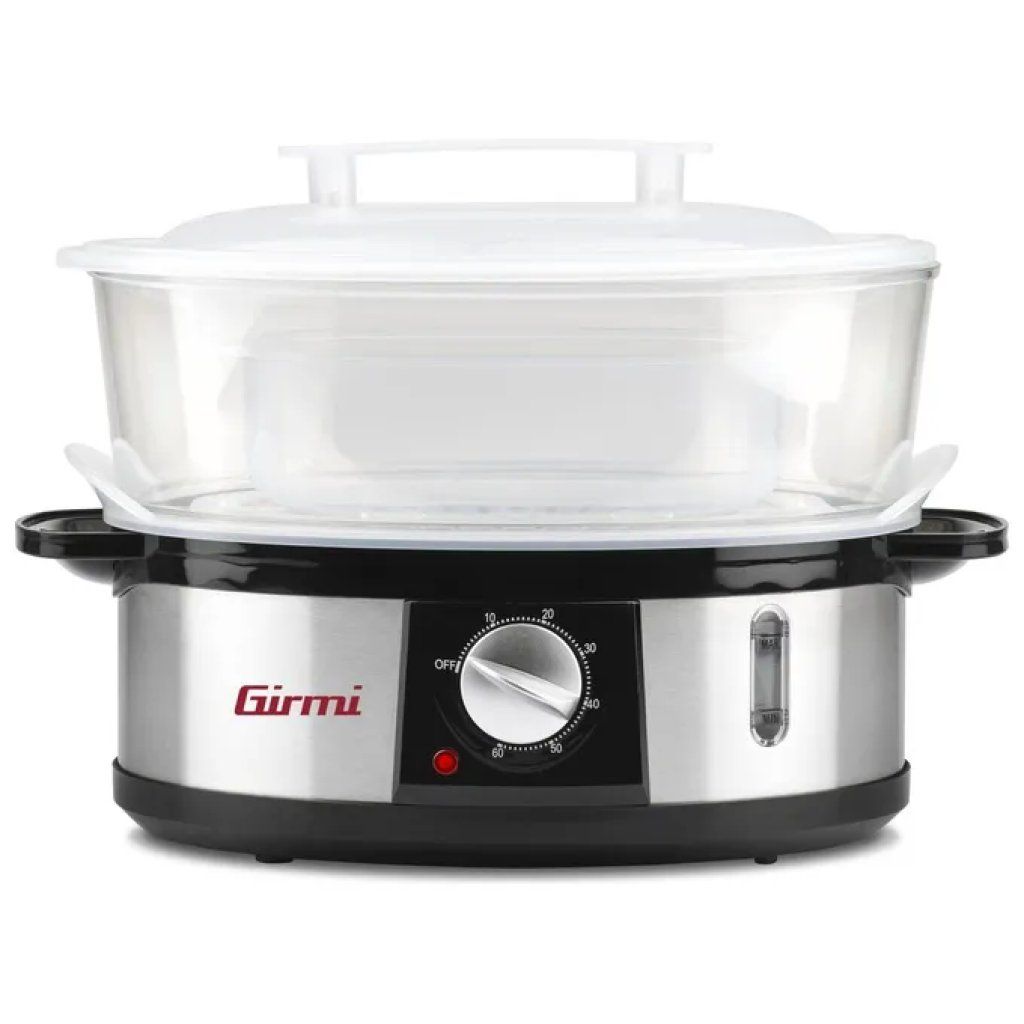 Girmi VP26 Vaporiera Elettrica 12 L, 3 Livelli, 750 W Girmi VP26 Vaporiera Elettrica 12 L, 3 Livelli, 750 W