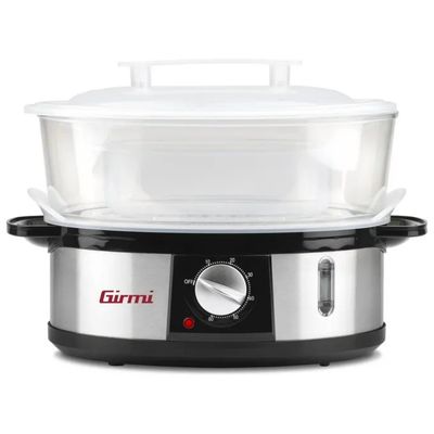 Girmi VP26 Vaporiera Elettrica 12 L, 3 Livelli, 750 W Girmi VP26 Vaporiera Elettrica 12 L, 3 Livelli, 750 W