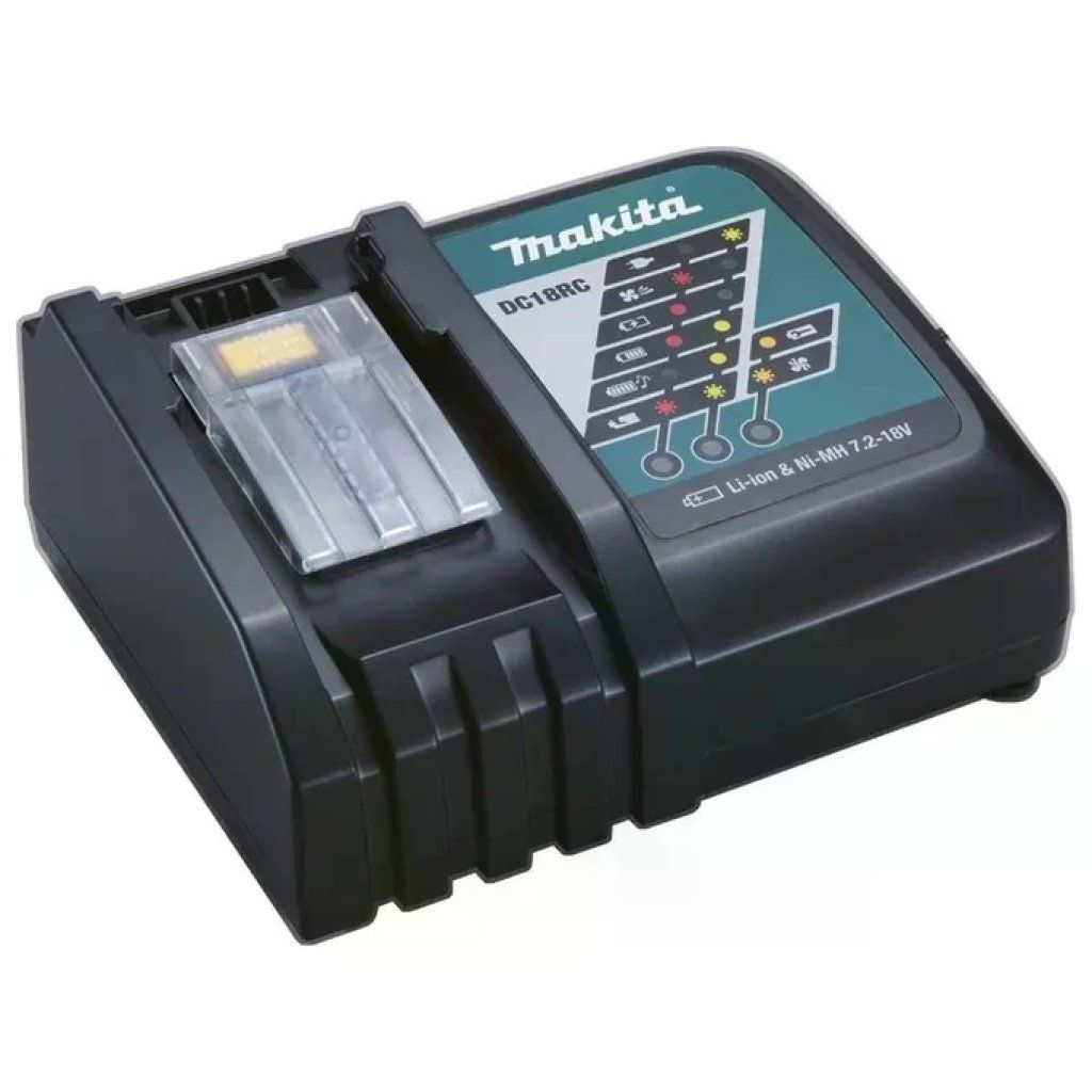 Makita DC18RC Caricabatterie Rapido LXT 14,4V/18V Makita DC18RC Caricabatterie Rapido LXT 14,4V/18V