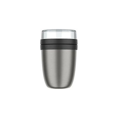 Mepal On The Go Ellipse LunchPot Termico 700 ml Nero Nordico Mepal On The Go Ellipse LunchPot Termico 700 ml Nero Nordico