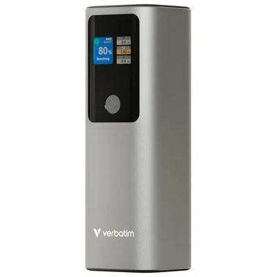 Verbatim Power Bank 27.000 mAh Grigio con Ricarica USB-C PD 3.1