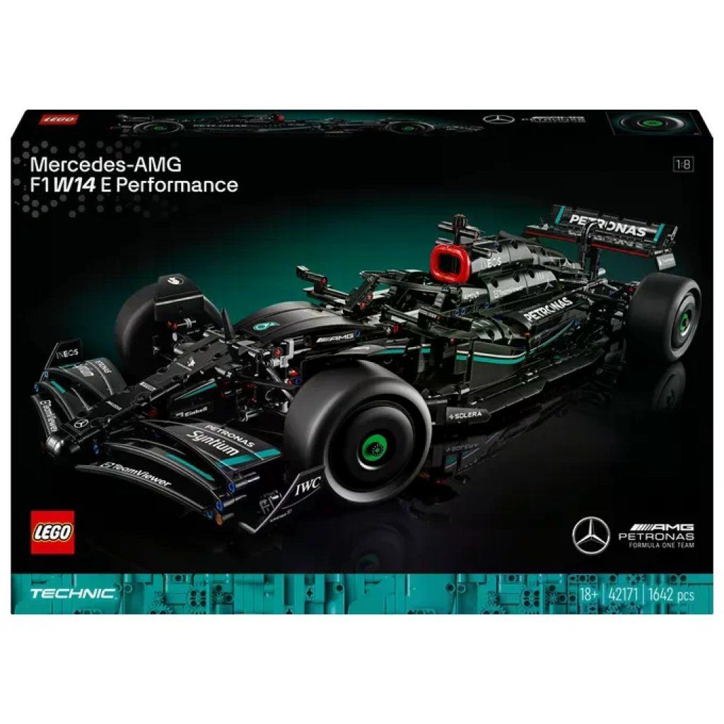 LEGO Technic Mercedes-AMG F1 W14 E Performance 42171, modellino 1:8 LEGO Technic Mercedes-AMG F1 W14 E Performance 42171, modellino 1:8