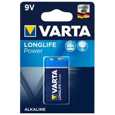 VARTA Longlife Power Batteria Alcalina 9V 600 mAh 6LR61