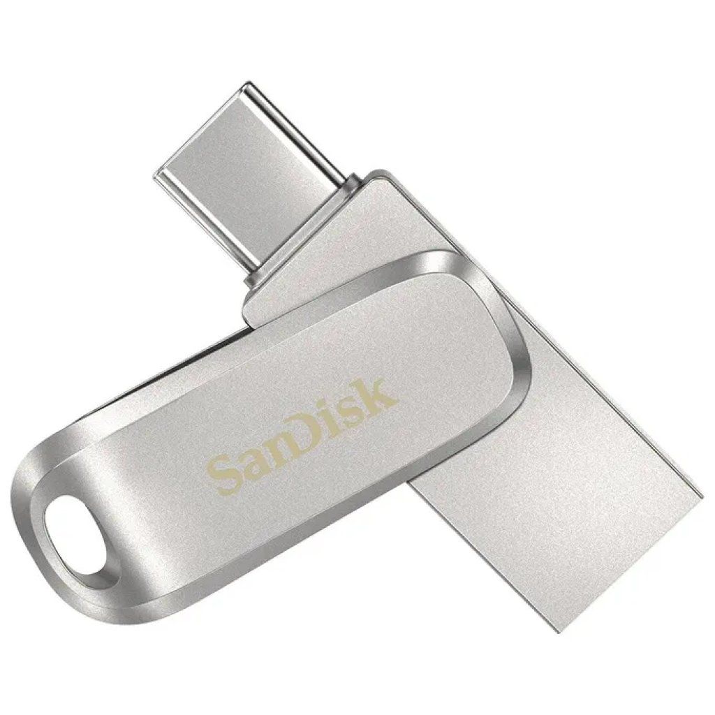 SanDisk Ultra Dual Luxe 32 GB USB-C e USB-A 3.2 Gen 1, Argento SanDisk Ultra Dual Luxe 32 GB USB-C e USB-A 3.2 Gen 1, Argento