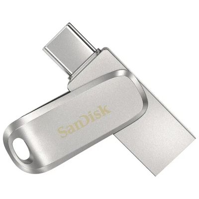 SanDisk Ultra Dual Luxe 32 GB USB-C e USB-A 3.2 Gen 1 Argento