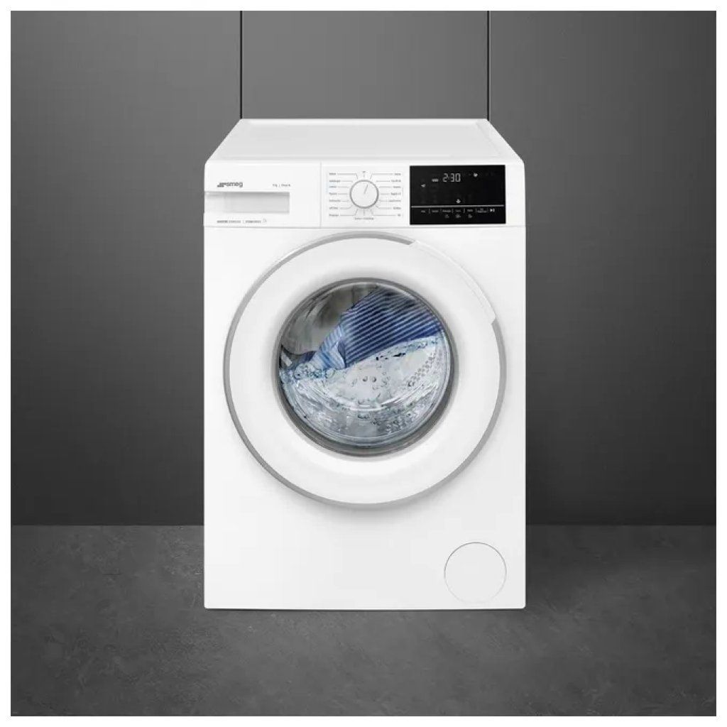 Smeg WN94SEA Lavatrice Frontale 9 kg, 1400 giri/min, Classe A, Inverter, Bianca