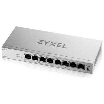 Zyxel GS1200-8HPV3 switch gestito L2 8 porte Gigabit 4 porte PoE 68W desktop fanless grigio Zyxel GS1200-8HPV3 switch gestito L2 8 porte Gigabit 4 porte PoE 68W desktop fanless grigio