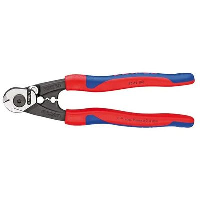 KNIPEX 95 62 190 Cesoia per Funi in Acciaio, 190 mm