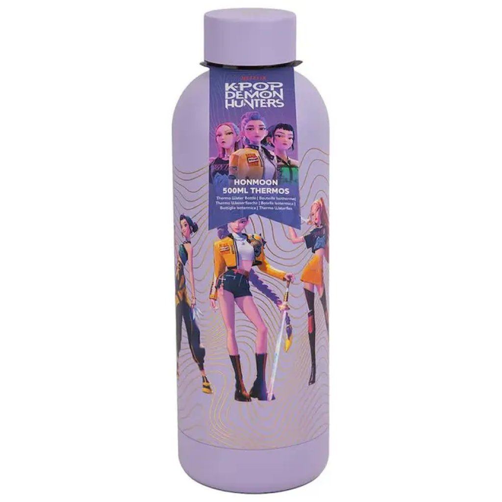 CINEREPLICAS Borraccia Termica Honmoon K-Pop Demon Hunters 500 ml – Cinereplicas