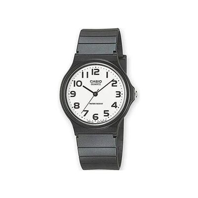 CASIO Orologio Casio analogico al quarzo con cinturino in resina CASIO Orologio Casio analogico al quarzo con cinturino in resina