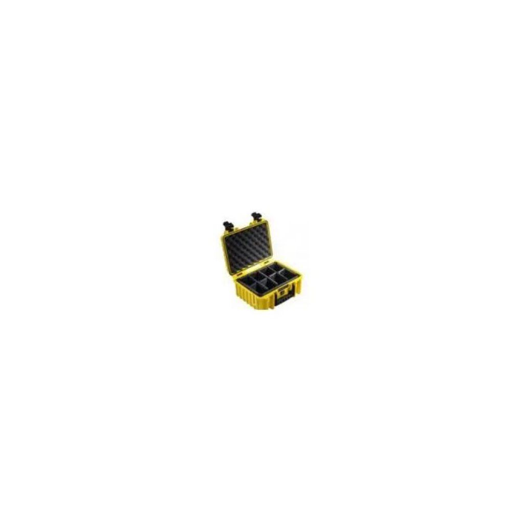 B+W Type 3000 Valigetta Impermeabile IP67 Gialla B+W Type 3000 Valigetta Impermeabile IP67 Gialla