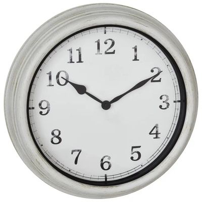 TFA-DOSTMANN TFA Dostmann Orologio da Parete Outdoor 38 cm Bianco TFA-DOSTMANN TFA Dostmann Orologio da Parete Outdoor 38 cm Bianco