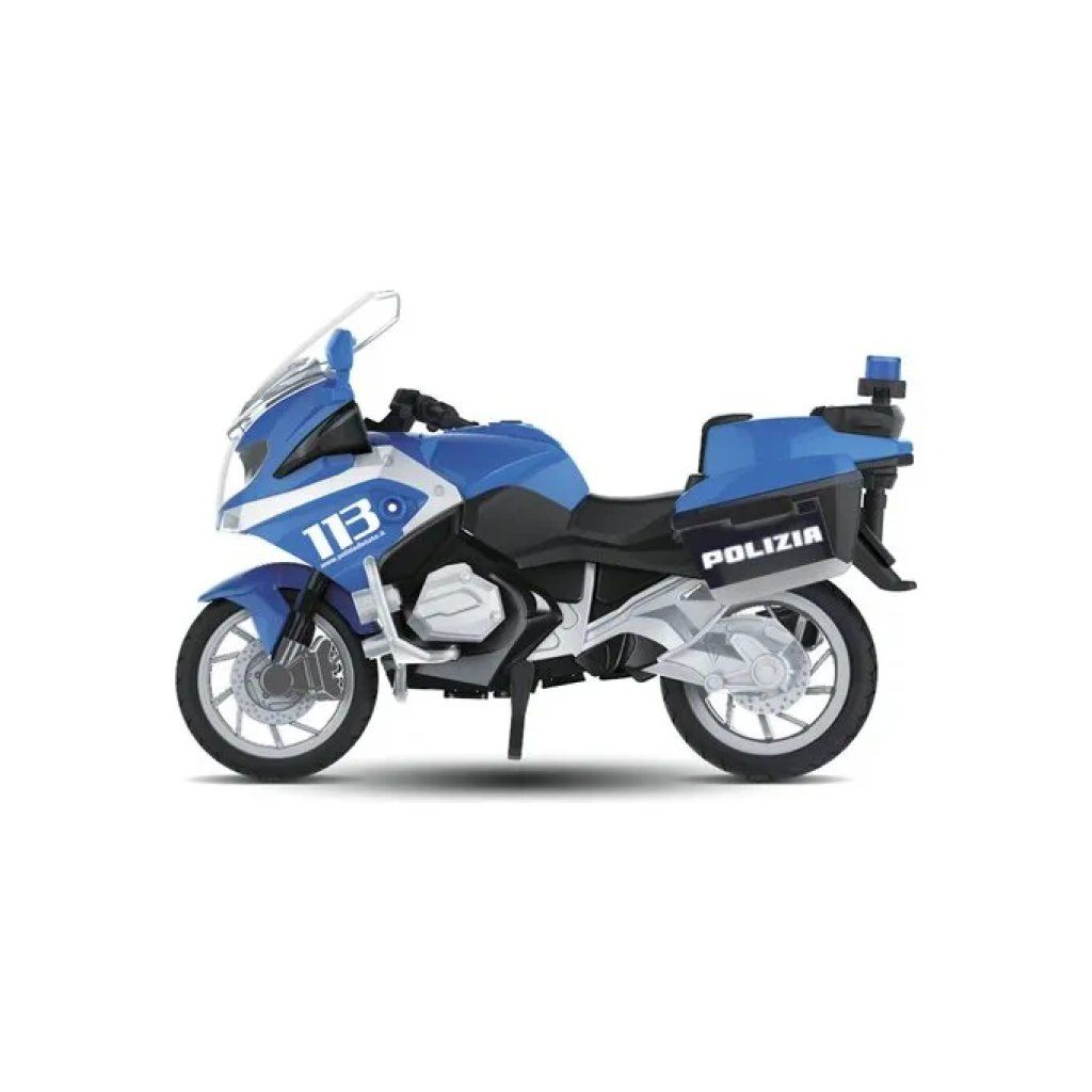 RE.EL TOYS Moto della Polizia Giocattolo con Luci e Suoni RE.EL TOYS Moto della Polizia Giocattolo con Luci e Suoni