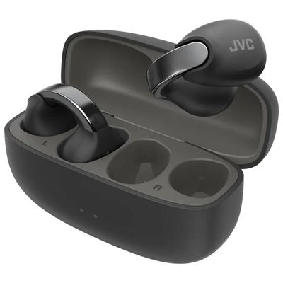 JVC HA-NP1T-B Nearphones – Auricolari Earcuff Bluetooth 5.3, Nero JVC HA-NP1T-B Nearphones – Auricolari Earcuff Bluetooth 5.3, Nero