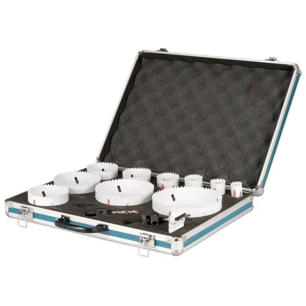 Makita D-75764 Set di Seghe a Tazza Bimetalliche per Legno Metallo e Plastica Diametro 22 Makita D-75764 Set di Seghe a Tazza Bimetalliche per Legno Metallo e Plastica Diametro 22