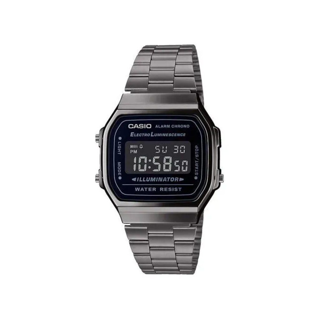 Casio Vintage A168WEGG-1BEF Orologio Digitale Unisex Grigio Casio Vintage A168WEGG-1BEF Orologio Digitale Unisex Grigio