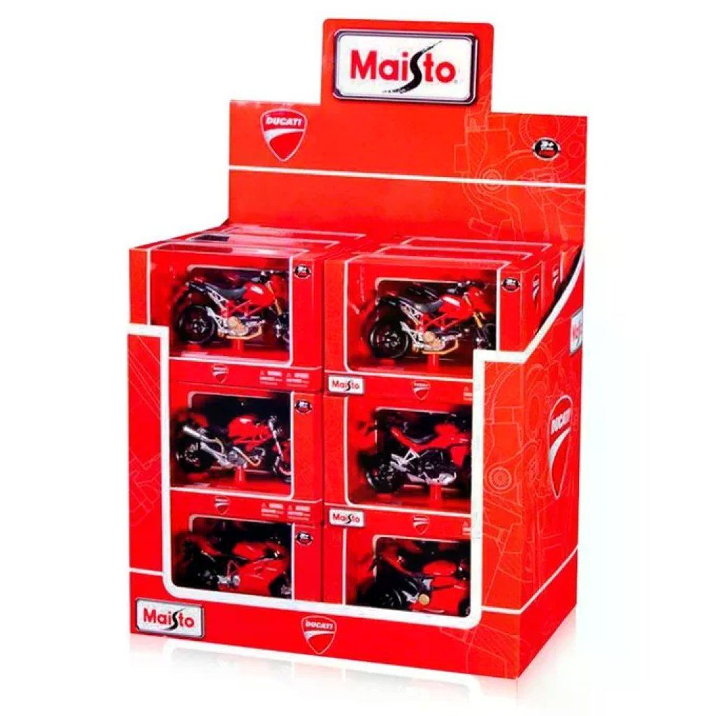 GOLIATH Maisto Ducati Moto da Collezione in Scala 1:18