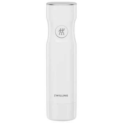 ZWILLING Fresh & Save – Pompa sottovuoto ricaricabile senza fili, bianca, 19 cm