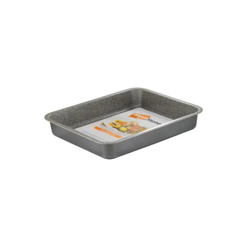 MAMU HappyStone Teglia Rettangolare Alta 40 × 33 × 7 cm MAMU HappyStone Teglia Rettangolare Alta 40 × 33 × 7 cm