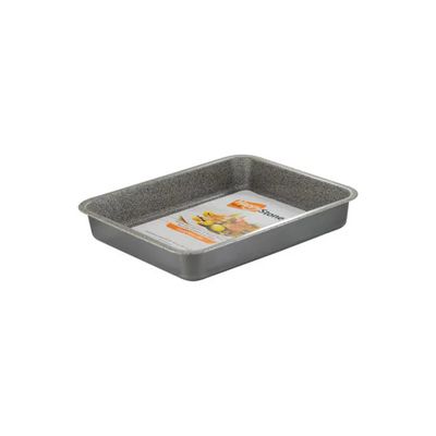 MAMU HappyStone Teglia Rettangolare Alta 40 × 33 × 7 cm