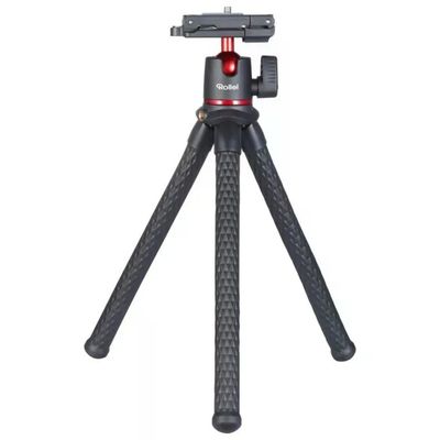 Rollei Monkey Pod 2 – Treppiede flessibile nero per smartphone e fotocamere Rollei Monkey Pod 2 – Treppiede flessibile nero per smartphone e fotocamere