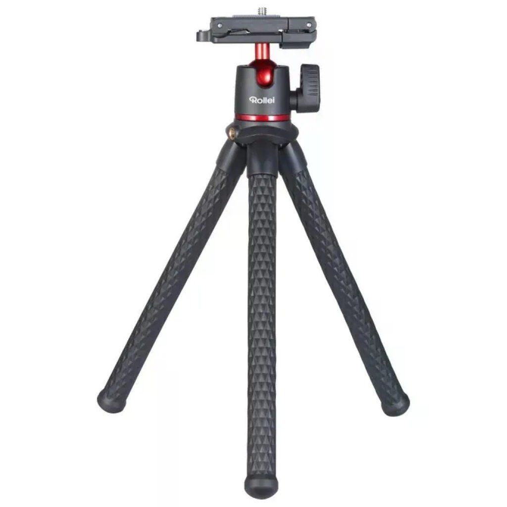 Rollei Monkey Pod 2 Treppiede Flessibile Nero per Smartphone e Fotocamere