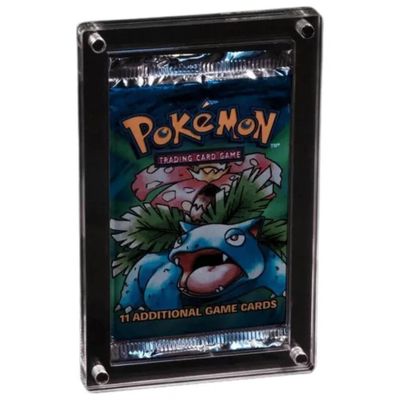 The Acrylic Box – Custodia acrilica magnetica per 3 booster pack