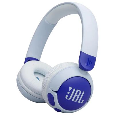 JBL Junior 320BT – Cuffie Bluetooth On-Ear per Bambini, Blu
