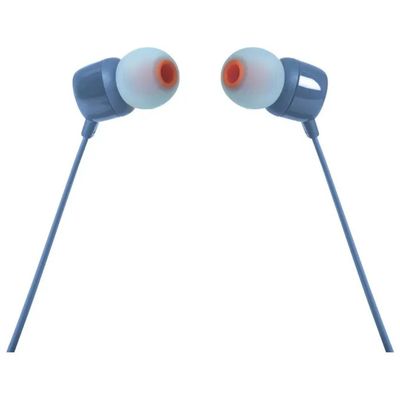 JBL Tune 110 Auricolari In-Ear con Microfono, Bianchi
