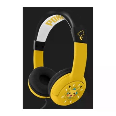 OCEANIA TRADING Cuffie cablate Pikachu Yellow Premium Junior