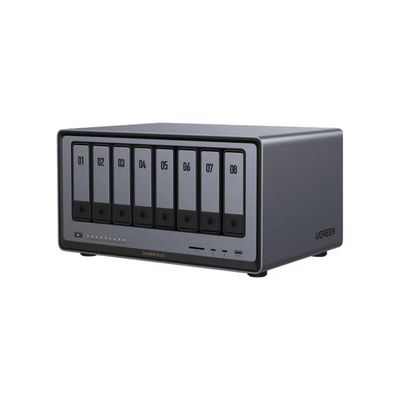 Ugreen 35127B NASync DXP8800 Plus NAS Intel Core i5 8 GB DDR5 UGOS Pro colore Grigio