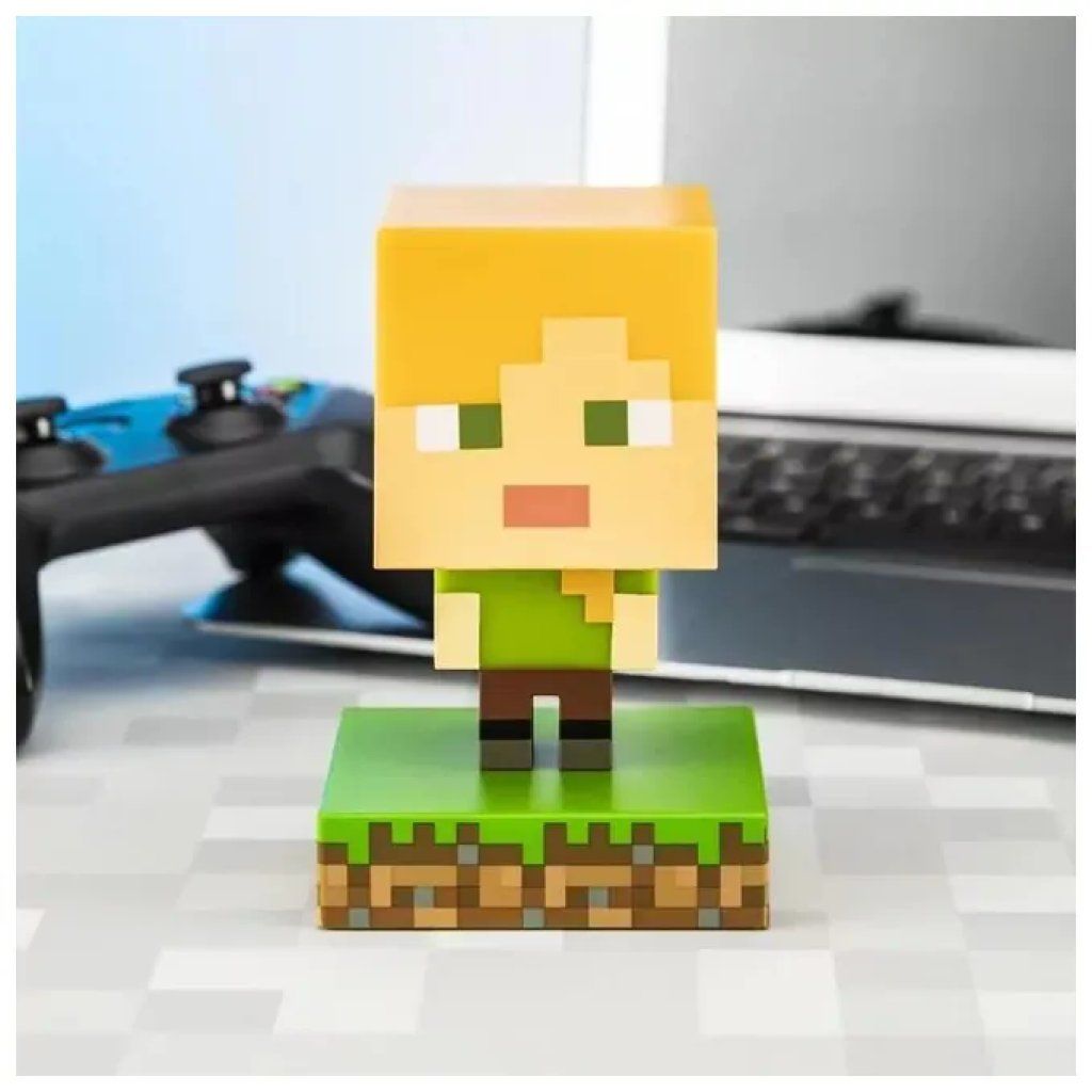 Paladone Minecraft Alex Icon Light – Mini lampada da notte 11 cm Paladone Minecraft Alex Icon Light – Mini lampada da notte 11 cm