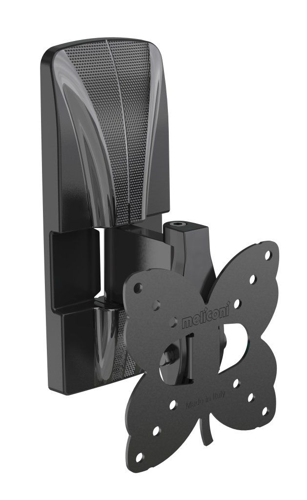 Meliconi Slimstyle Plus 100 ST CG – Supporto TV da parete orientabile 14–32"